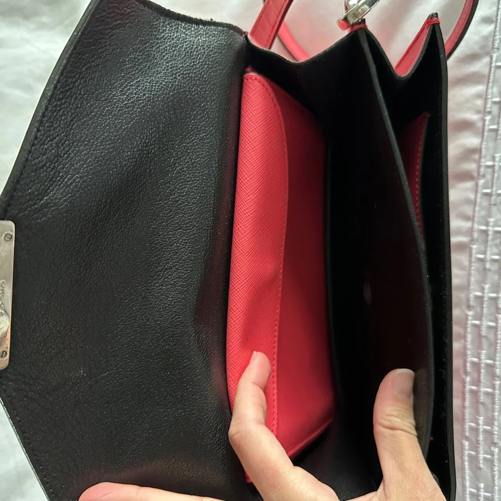 Prada Fuoco Saffiano Lux Leather Crossbody Bag BN0924 - Picture 9 of 10